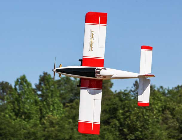 Extreme Flight Turbo Duster Red 1650mm